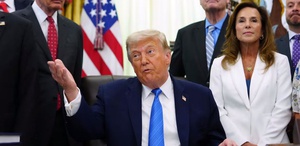 Trump, skandallarla anılan Demokrat Partili ismi domuza benzetti