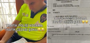 Meslektaşları affetmedi Trafik polisi, eşinin yediği cezayı görünce şoke oldu