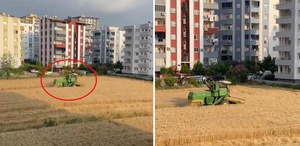 Apartmanların gölgesinde hasat Arazisini isteyen müteahhitlere tek cümlelik yanıt veriyor