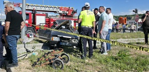 Kayseri’de iki otomobilin çarpıştığı kazada 3 kişi öldü, 5 kişi yaralandı
