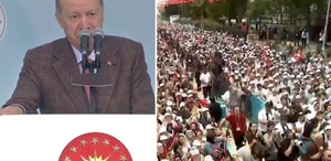 Cumhurbaşkanı Erdoğan’dan CHP’nin yüzde 46 oy aldığı kentte gövde gösterisi