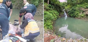 Artvin’de gölette boğulan iki din görevlisinin son anları kamerada