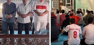 İstanbul’daki vatandaşlar, sabah namazına milli formayla katıldı