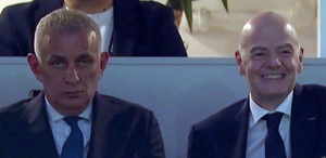 TFF Başkanı İbrahim Hacıosmanoğlu’nun sert bakışları yayına damga vurdu