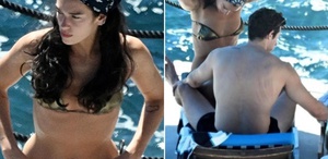 Dua Lipa’nın eşinin sırtındaki izler dikkat çekti