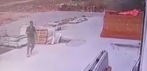 Şanlıurfa’daki 10 katlı binada çıkan yangının kamera görüntüleri ortaya çıktı