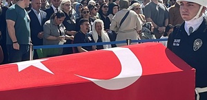Duruşmada hayatını kaybeden savcı için hüzünlü tören