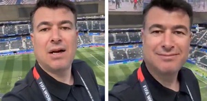 Görevden alınan TRT spikerinin maç öncesi videosu ortaya çıktı