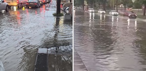 Ankara’da sağanak yağış hayatı olumsuz etkiledi