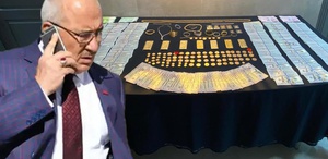 Son hedefleri İYİ Parti Milletvekili Kocamaz oldu 10 kilogram altın, 2 milyon 375 bin lira, 68 bin dolar...