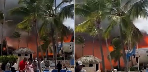Bayahibe’de Otel Yangını: 1700 Turist Tahliye Edildi