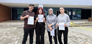 Okumanın yaşı yok Maaile birlikte sınava girdi