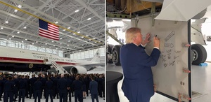 Trump’ın yeni Air Force One’ı ABD’ye ulaştı Değeri dudak uçuklatıyor