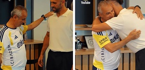 İsmail Kartal ve Vedat Muriqi arasında dikkat çeken konuşma