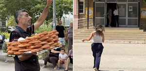 Simitçinin uyarıları yetmedi Saniyelerle sınava giremedi