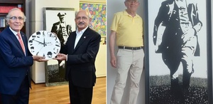 Ressam Hamza Saykan CHP’ye verdiği Atatürk tablolarını geri aldı