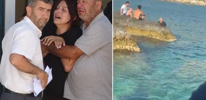 Zıpkınla balık avlarken kayalıklara sıkışarak hayatını kaybetti