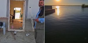 Dün kurak topraktı, bugün göl evi oldu