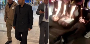 Ünvanını söyleyip AVM denetlemeye kalktı, polis fena paketledi