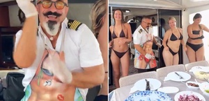 Para için her yol mübah mı Tekne kaptandan turistlerle şov