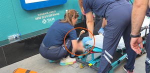 Samsun’da hamile kadın sıcaktan baygınlık geçirdi
