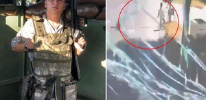20 yaşındaki askerin acı sonu: Kahreden anlar anbean kamerada
