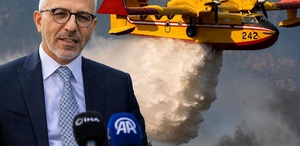 THK Başkanı Akın Ünal: Orman yangınları ile mücadele asli görevimiz değil