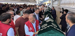 3 kardeşe acı veda Cenazede tüm şehir yasa boğuldu
