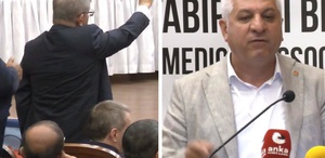 TTB kongresinde ortalık karıştı: Davutoğlu ile EMEP Genel Başkanı Aslan arasında gerginlik