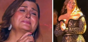 Sibel Can, sahnede Ahmet Kaya’nın şarkısını söylerken gözyaşlarına boğuldu