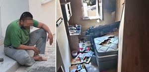 Annesiyle kumanda kavgasına girdi, odasını ateşe verdi