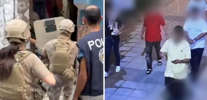 Altın zincir gasp eden şüpheliler yakalandı: 5 tutuklama