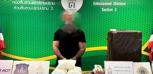 Tayland’da Türk vatandaşı 12 kg kokainle yakalandı
