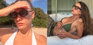Serenay Sarıkaya’dan yeni tatil pozları: Atın beni denizlere