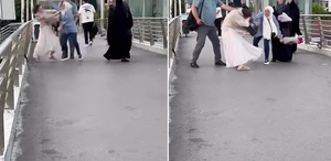 Kocasıyla ilişkiye girmeye çalışan kadını evire çevire dövdü