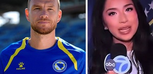 Edin Dzeko’dan Amerikalı kadın muhabirin küstah sözlerine hak ettiği gibi cevap