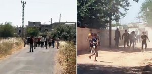 Şanlıurfa’da kaçak elektrik denetim ekibi taşlı saldırıya uğradı