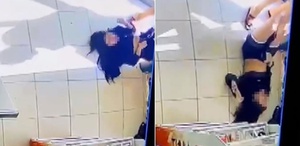 Güpegündüz genç kadına yaptıklarına bakın Gözü dönmüş saldırgan her yerde aranıyor