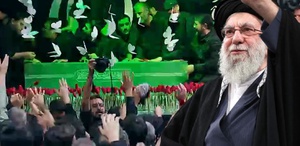Ali Hamaney’in cenazesi Tahran’da binlerce kişinin önünde