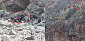 Yolcu otobüsü uçuruma yuvarlandı 40 kişi hayatını kaybetti