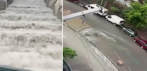 İstanbul’a beklenen yağış başladı, yollar dakikalar içinde göle döndü