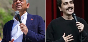 Özgür Özel, komedyen Deniz Göktaş’ı cezaevinde ziyaret etti
