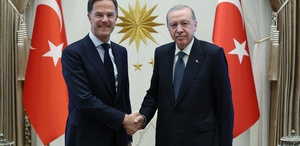 Cumhurbaşkanı Erdoğan, NATO Genel Sekreteri Rutte’yi kabul etti