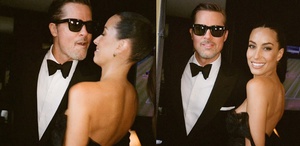 Brad Pitt’ten 29 yaş küçük sevgilisiyle aşk dolu pozlar