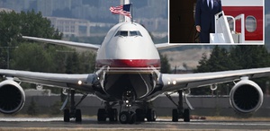 Trump’ın Ankara’ya geldiği yeni Air Force One kıskandırdı: İçinde yok yok