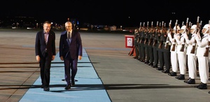 Letonya Cumhurbaşkanı Rinkevics NATO Zirvesi için Ankara’ya geldi