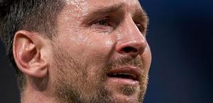 Takımını çeyrek finale taşıyan Messi, maç sonunda mutluluktan ağladı