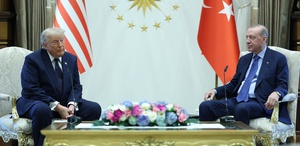 Beştepe’deki görüşme başladı Cumhurbaşkanı Erdoğan ve Trump’tan ilk sözler