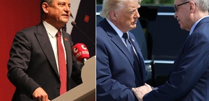 Trump Ankara’ya indi, Özgür Özel’den Rusya ve Çin çıkışı geldi