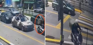 Bahşiş almak için konvoya dalıp kazaya neden olan kuryeye 101 bin lira ceza kesildi
